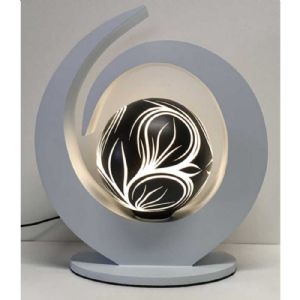 Lampe moderne noir/blanc