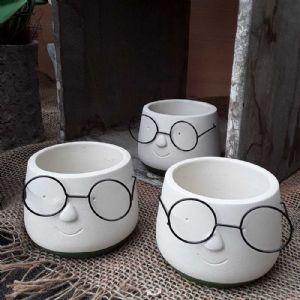 Cache Pot LUNETTES