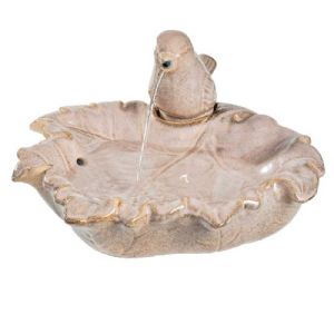 Fontaine ceramique oiseau